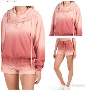 NWT hoodies and shorts Young Fabulous & Broke Piper set size S